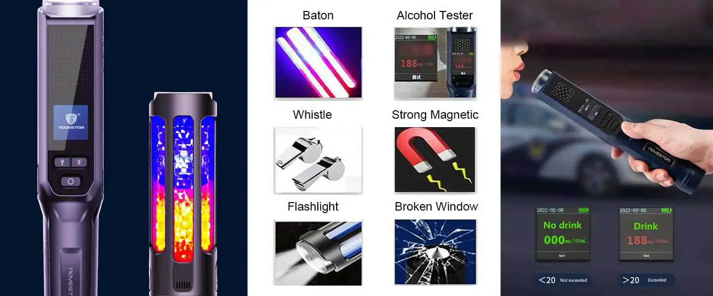 LKR-100-top-model-Red-blue-Flashing-Lights-Fuel-Cell-Type-Breath-Alcohol-Tester-Analyzer-Baton-for-law-enforcement