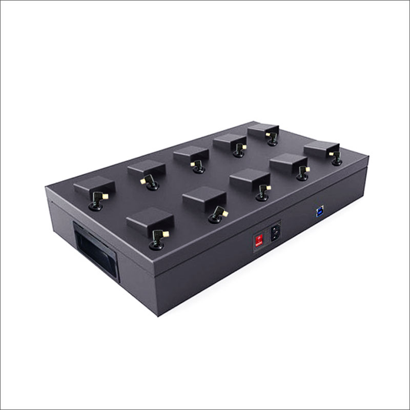 10ports Desktop Docking Station NVS10-A for body worn camera uploading data