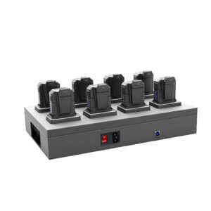 NVS10-B best price 8ports docking station for management police body camera and helmet camera data